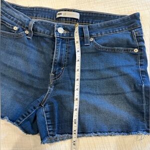 Levi's Dark Blue Women's Jean Shorts